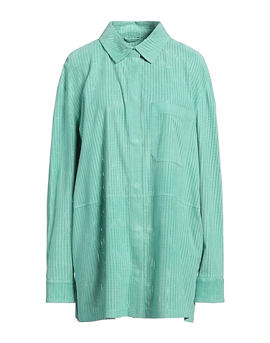 DESA 1972 Chemises et chemisiers de couleur unie 100% Cuir