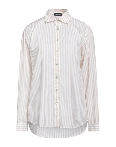 ANNECLAIRE Striped shirt 58% Cotton, 42% Linen