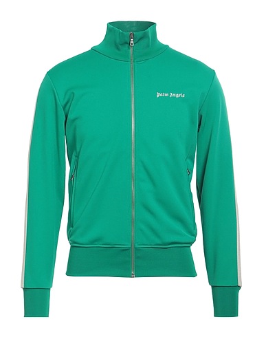 PALM ANGELS Felpa Verde 100% Poliestere