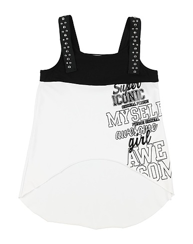 MAËLIE Top White 96% Cotton, 4% Elastane