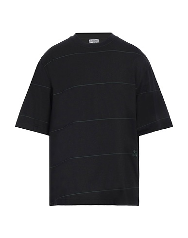 BURBERRY T-shirt Black 100% Cotton, Elastane, Polyester