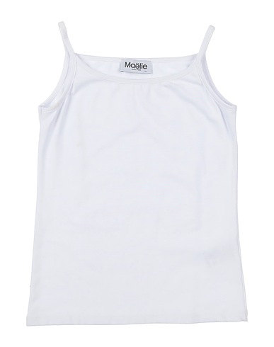 MAËLIE Top White 100% Polyester, Cotton