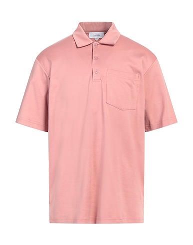 LARDINI Polo shirt Pink 100% Cotton