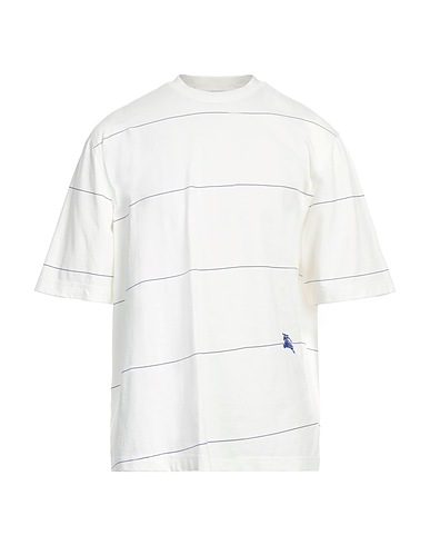 BURBERRY T-shirt White 100% Cotton, Elastane, Polyester