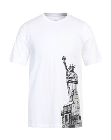 ARMANI EXCHANGE T-shirt White 100% Cotton