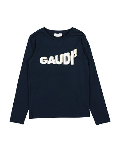 GAUDÌ T-shirt Midnight blue 95% Cotton, 5% Elastane