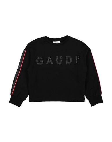 GAUDÌ Felpa Nero 95% Cotone, 5% Elastan