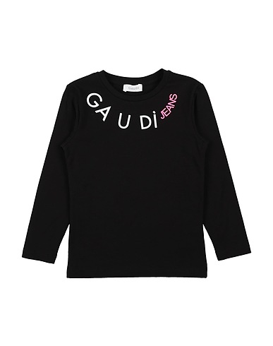 GAUDÌ T-shirt Nero 95% Cotone, 5% Elastan