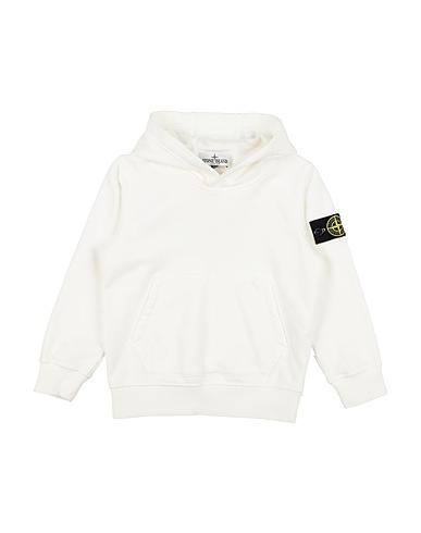 STONE ISLAND JUNIOR TOPS Blanc 100% Coton