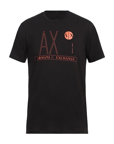 ARMANI EXCHANGE T-shirt Black 100% Cotton