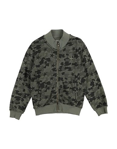 MACCHIA J Sweatshirt Military green 100% Cotton
