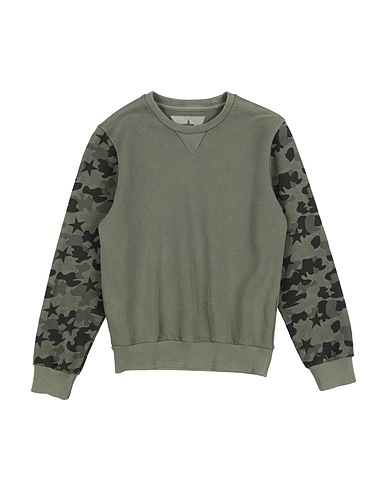 MACCHIA J Sweatshirt Military green 100% Cotton