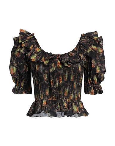 MUZUNGU SISTERS Top Dark green 100% Cotton