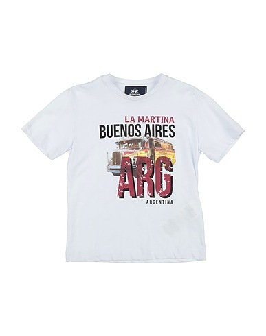LA MARTINA T-shirt White 100% Cotton