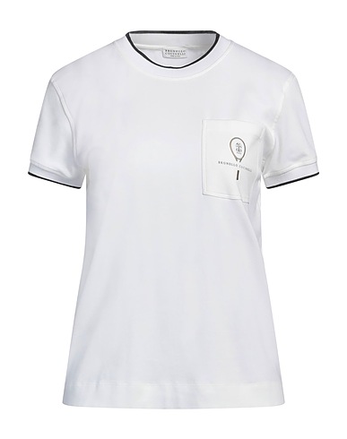 BRUNELLO CUCINELLI T-shirt White 100% Cotton