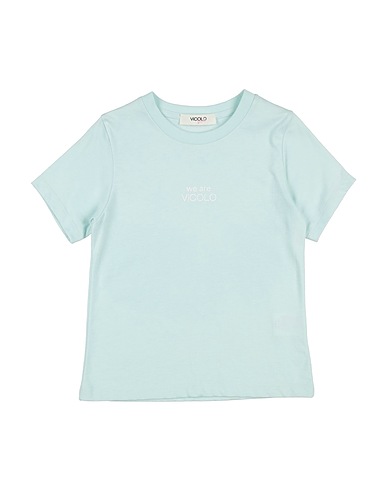 VICOLO T-shirt Light green 100% Cotton