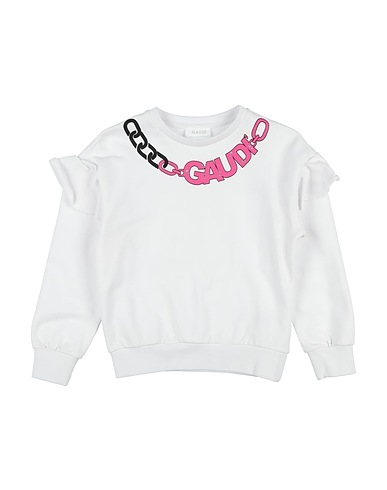 GAUDÌ Felpa Bianco 95% Cotone, 5% Elastan