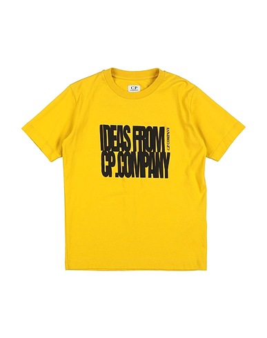 C.P. COMPANY UNDERSIXTEEN T-Shirt Gelb 100% Baumwolle
