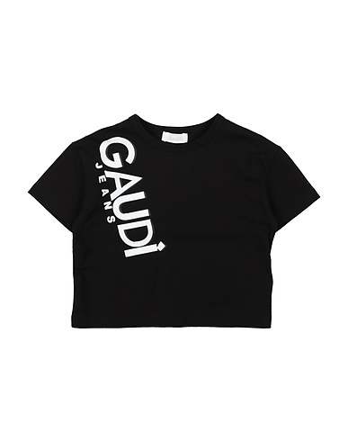 GAUDÌ T-shirt Nero 95% Cotone, 5% Elastan