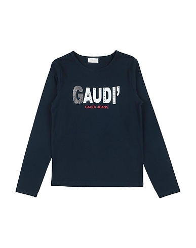 GAUDÌ T-shirt Midnight blue 95% Cotton, 5% Elastane