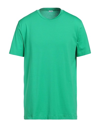 MALO Basic T-Shirt Green 92% Cotton, 8% Elastane
