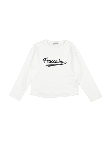 FRACOMINA MINI T-shirt White 95% Cotton, 5% Elastane