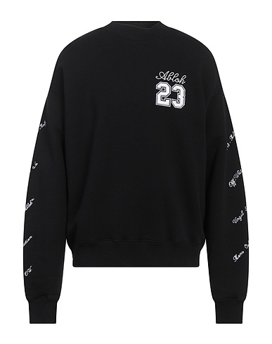 OFF-WHITE™ Sweatshirt Black 100% Cotton, Elastane, Polyester