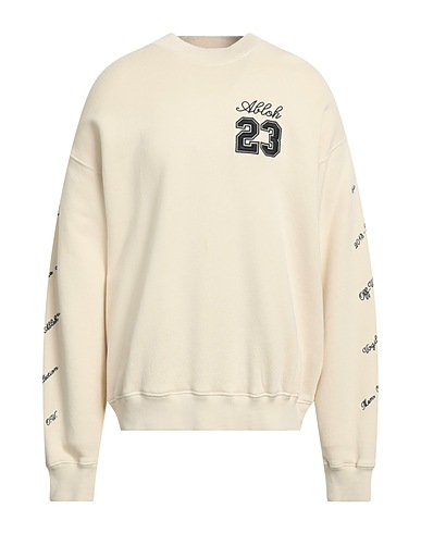 OFF-WHITE™ Sweatshirt Cream 100% Cotton, Elastane, Polyester