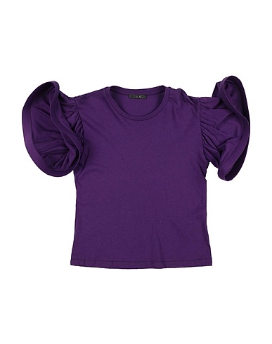 J'AIME’ T-shirt Purple 100% Polyester, Elastane