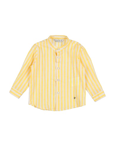 MANUEL RITZ Patterned shirt 55% Linen, 45% Cotton