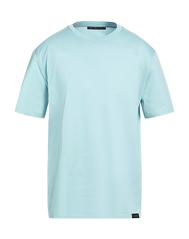 LOW BRAND T-shirt Turquoise 100% Cotton
