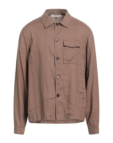 GOLDEN CRAFT 1957 Linen shirt Khaki 100% Linen