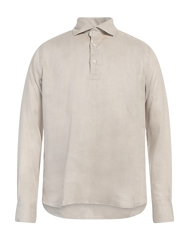 FRANZESE COLLECTION Linen shirt Beige 100% Linen