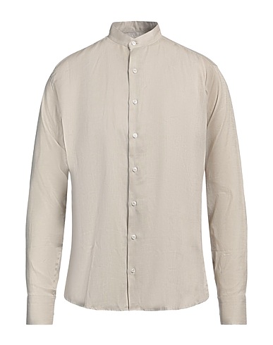 FRANZESE COLLECTION Linen shirt Beige 100% Linen