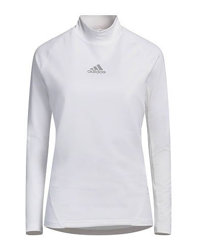 ADIDAS T-shirt Off white 86% Polyester, 14% Elastane