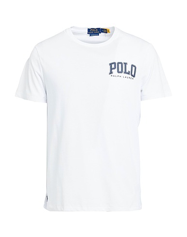 POLO RALPH LAUREN T-shirt Ssl Tsh
 Bianco 100% Cotone
