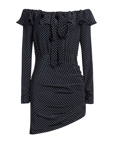 ALESSANDRA RICH Short dress Midnight blue 100% Silk