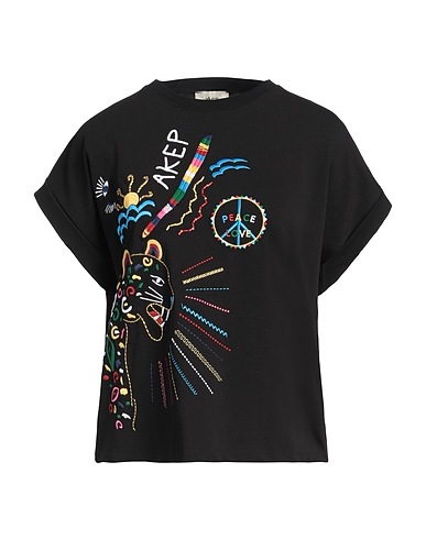 AKEP T-shirt Black 100% Cotton