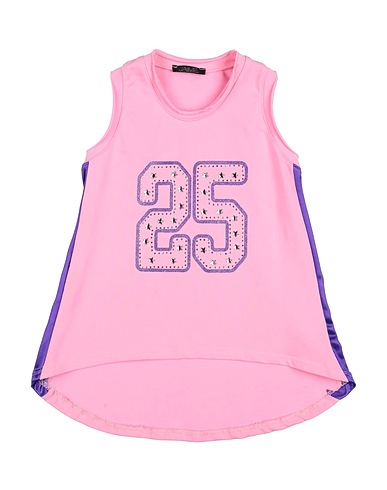 J'AIME’ Top Pink 100% Polyester, Elastane