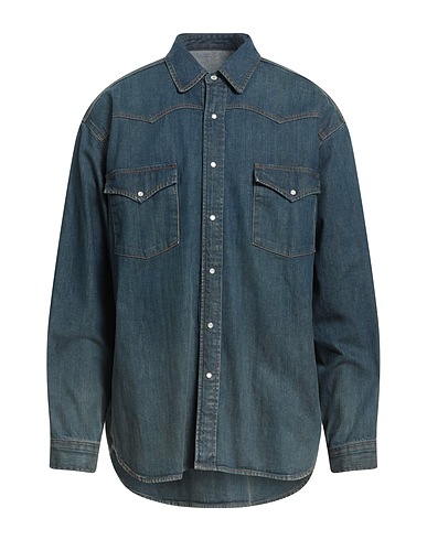 MAISON MARGIELA Denim shirt Blue 100% Cotton