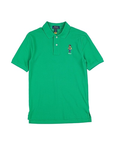 POLO RALPH LAUREN Polo Verde 100% Cotone