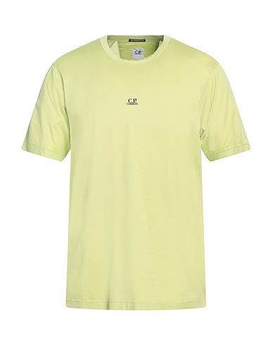 C.P. COMPANY Basic T-shirt Light green 100% Cotton