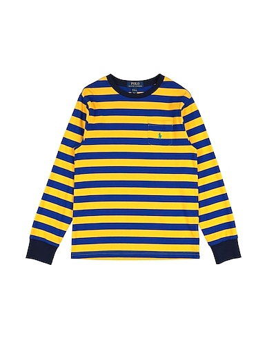 POLO RALPH LAUREN T-shirt Giallo 100% Cotone