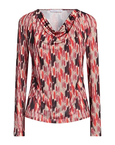 CARACTÈRE Top Beige 95% Polyester, 5% Elastane