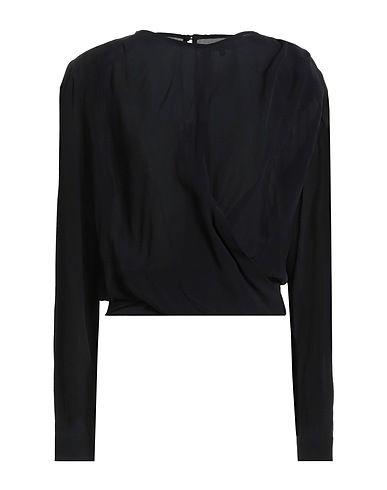 EMPORIO ARMANI Top Nero 100% Viscosa