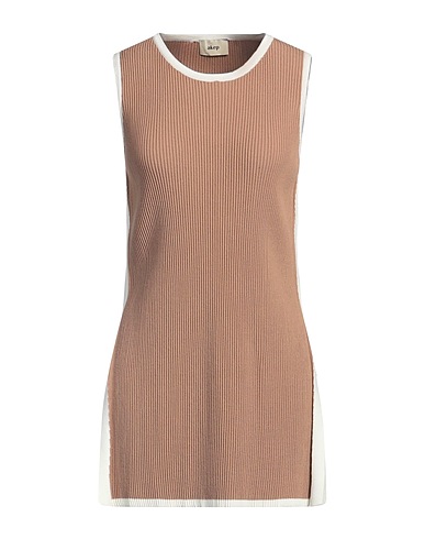 AKEP Jumper Light brown 72% EcoVero™ viscose, 28% Polyester