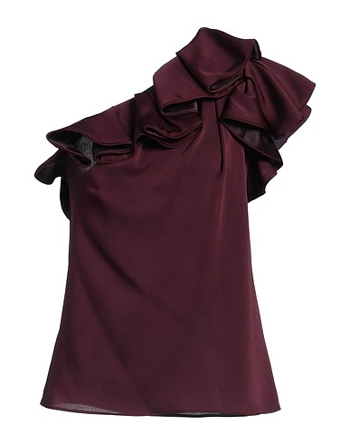 IRO One-shoulder top Plum 100% Polyester