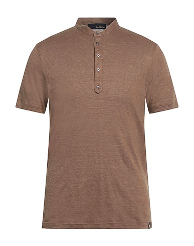 LARDINI T-shirt Sand 100% Linen
