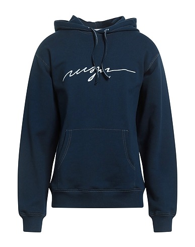 MSGM Hooded sweatshirt Navy 100% Cotton