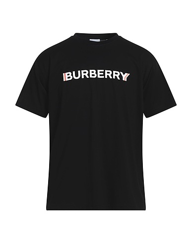 BURBERRY T-shirt Noir 100% Coton